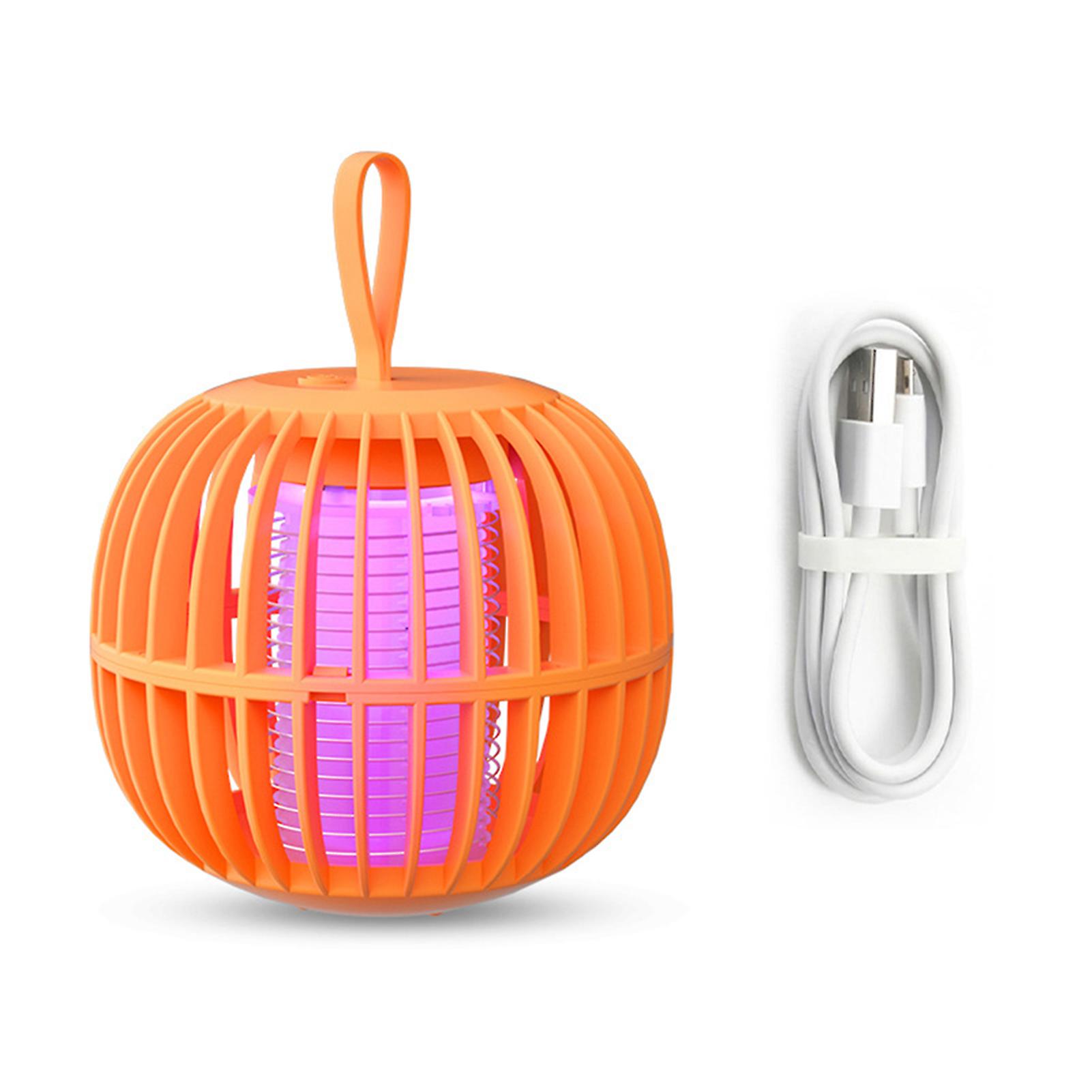 2 in 1 Noiseless Mosquito Killer Lamp Electronic Rechargeable Fly Repellent Trap