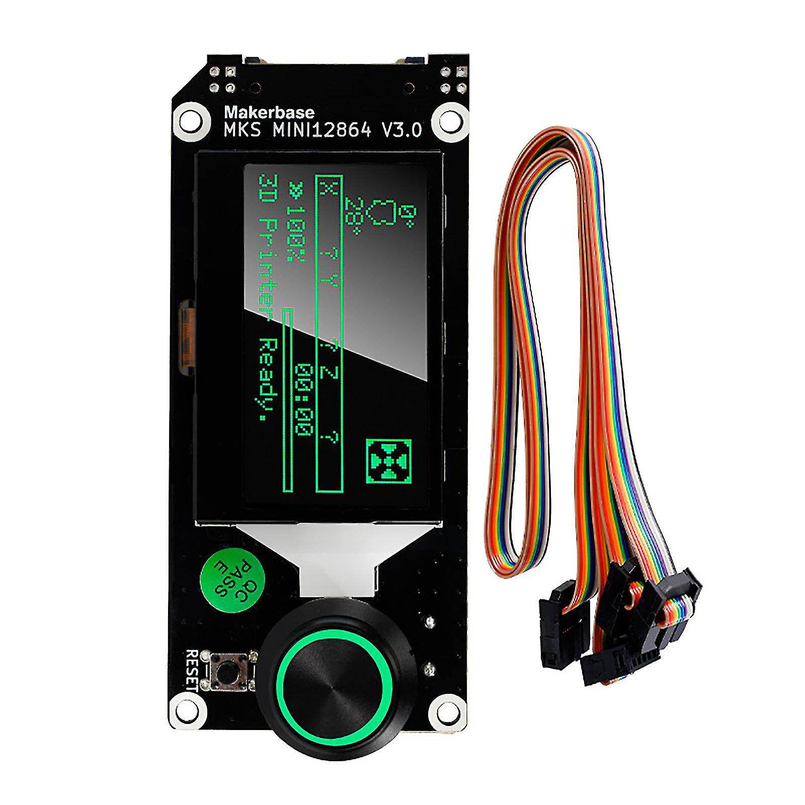 Mini 12864 V3.0 Display Screen Adjustable Rgb For 3d Printer Robin