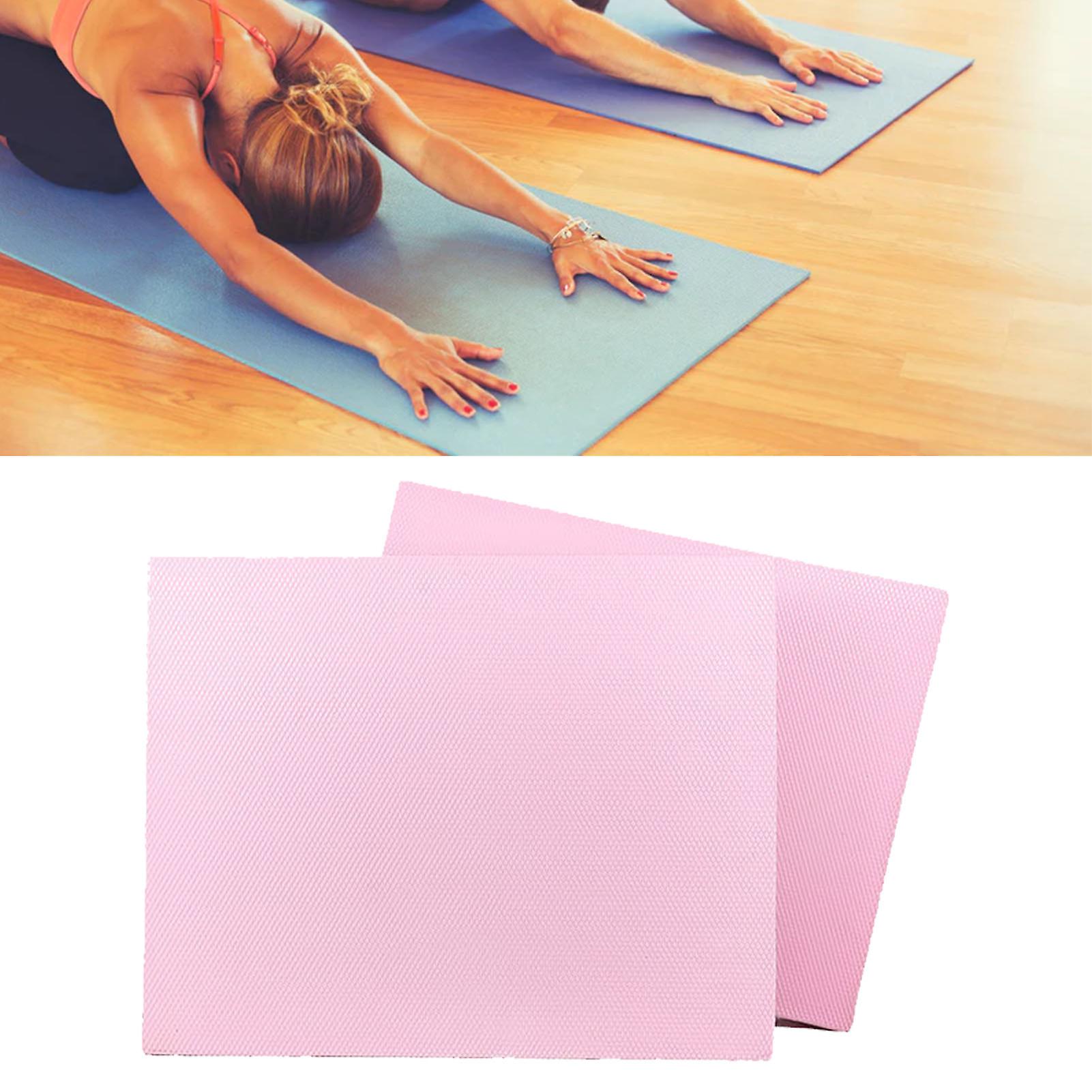 Balanced Cushion for Exercise Fitness Training Standing Soft High Resilience Non Slip Waterproof TPE Pink 40x33x5cm