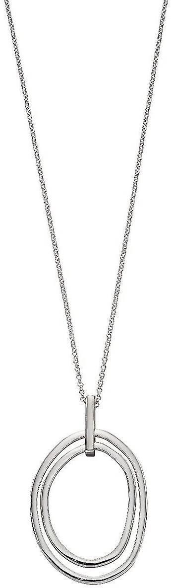 Elementi Argento Organic Double Link Ciondolo - Argento