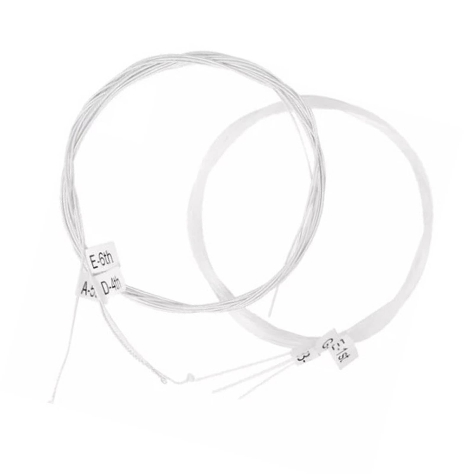 Classical Guitar Strings 28 To 43 Gauge Anti Rust Coating Clear Stable Nylon Guitar String Set