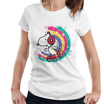 snoopy rainbow t shirt