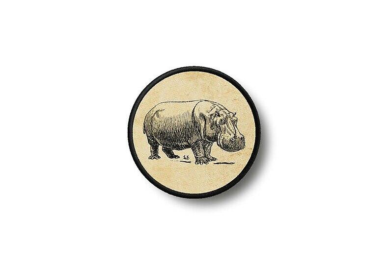 Patch badge ecusson prints hippo thermostick
