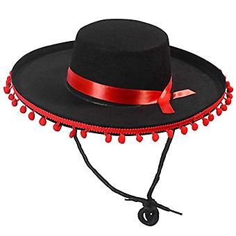 Sombrero Hat Festival Hat Adult Skin-friendly Unisex Caps Party Costume Props-dwdz