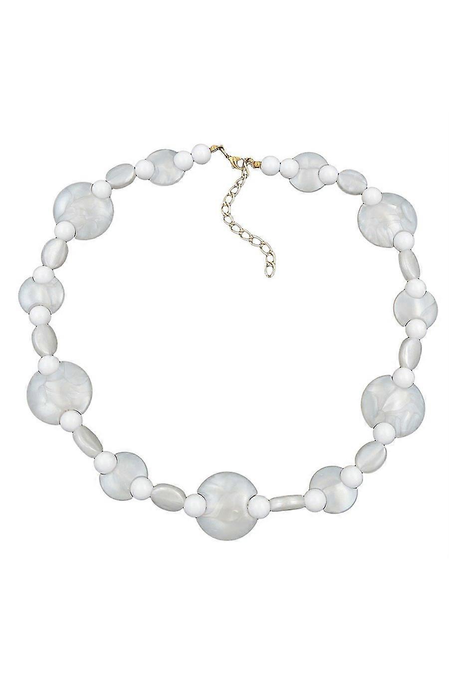Necklace White Beads Pearl White - Gl01240