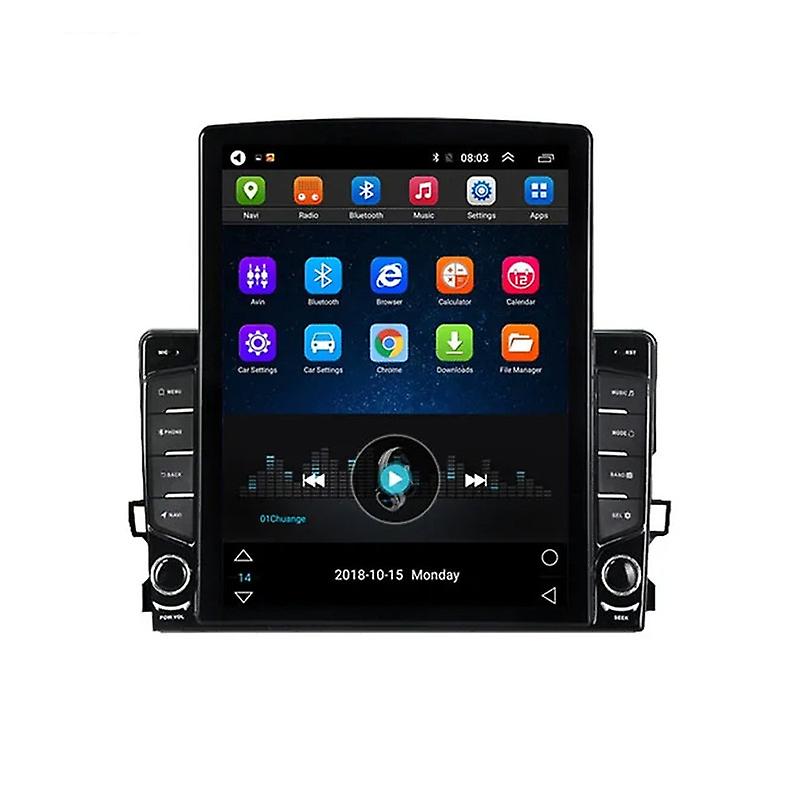 9.7" Android For Toyota Auris 1 E150 2006-2012 Tesla Type Car Radio Multimedia Player Navigation GPS