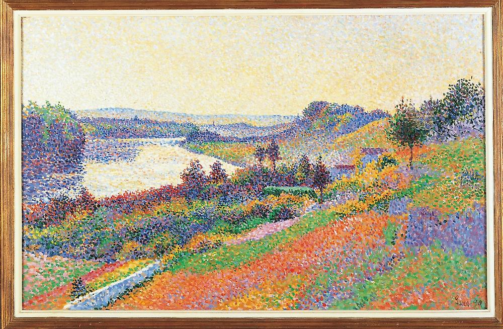 The Seine At Herblay Poster