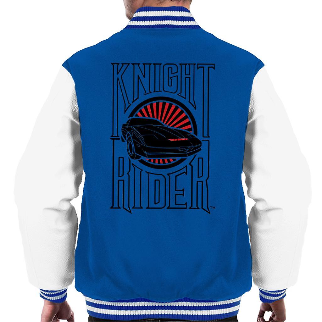 Knight Rider Text And Logo Men's Varsity Jacket