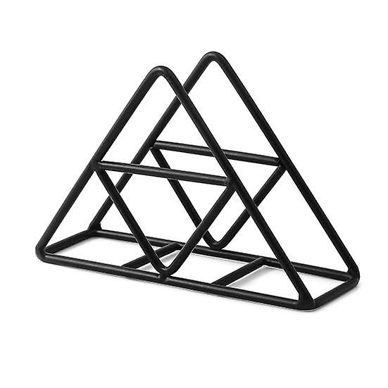 Napkin Dispenser Non-slip Kitchen Accessories Anti-scratch Table Triangular Napkin Holder Convenient Wide Application Reusable