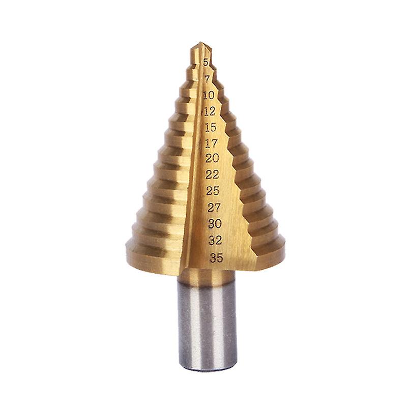 Step Drill Bit, Step Drill Bit Stepped Spiral Groove Drill Bits w