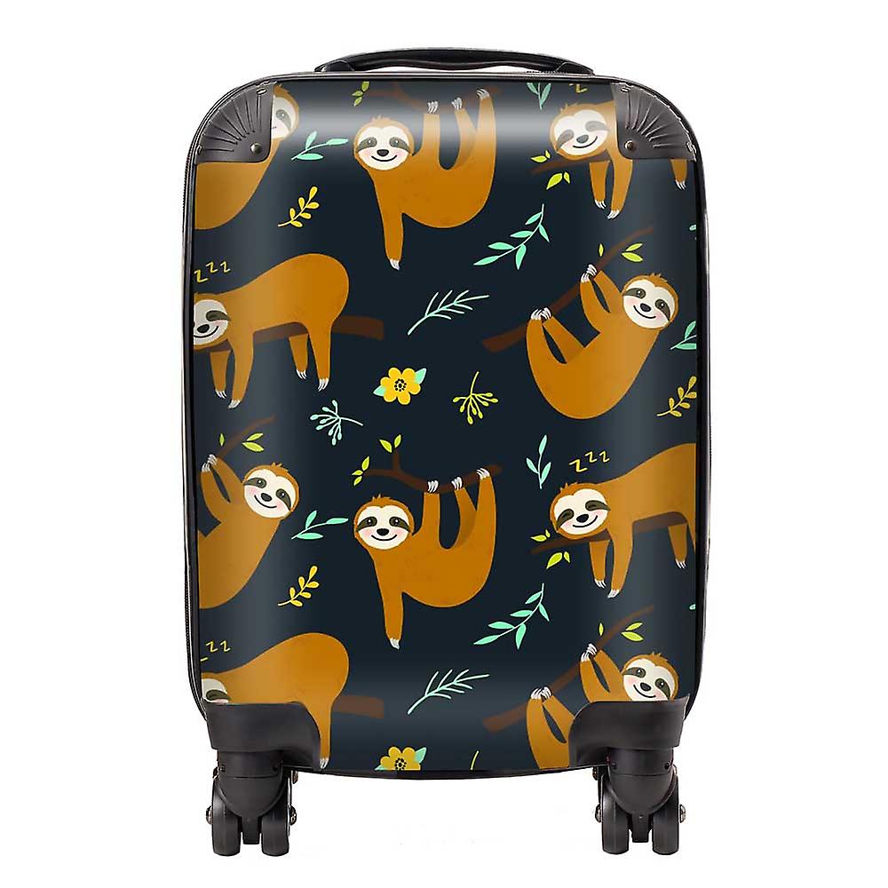 Cute Sloths Suitcase