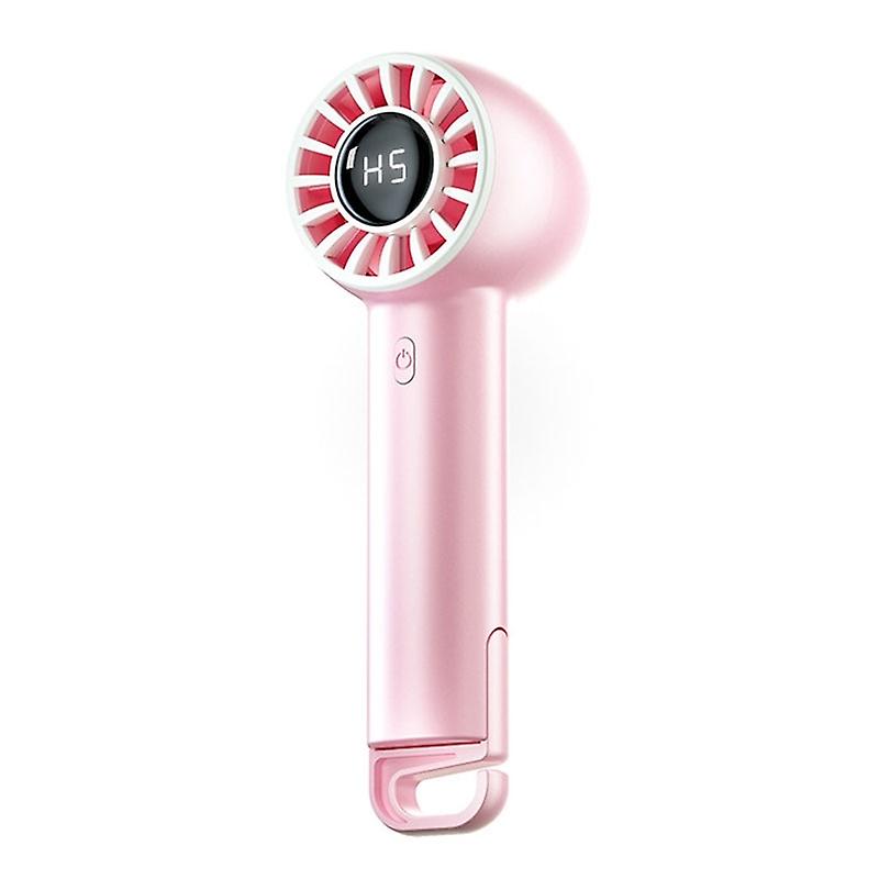 Foldable Digital Display Handheld Turbo Fan