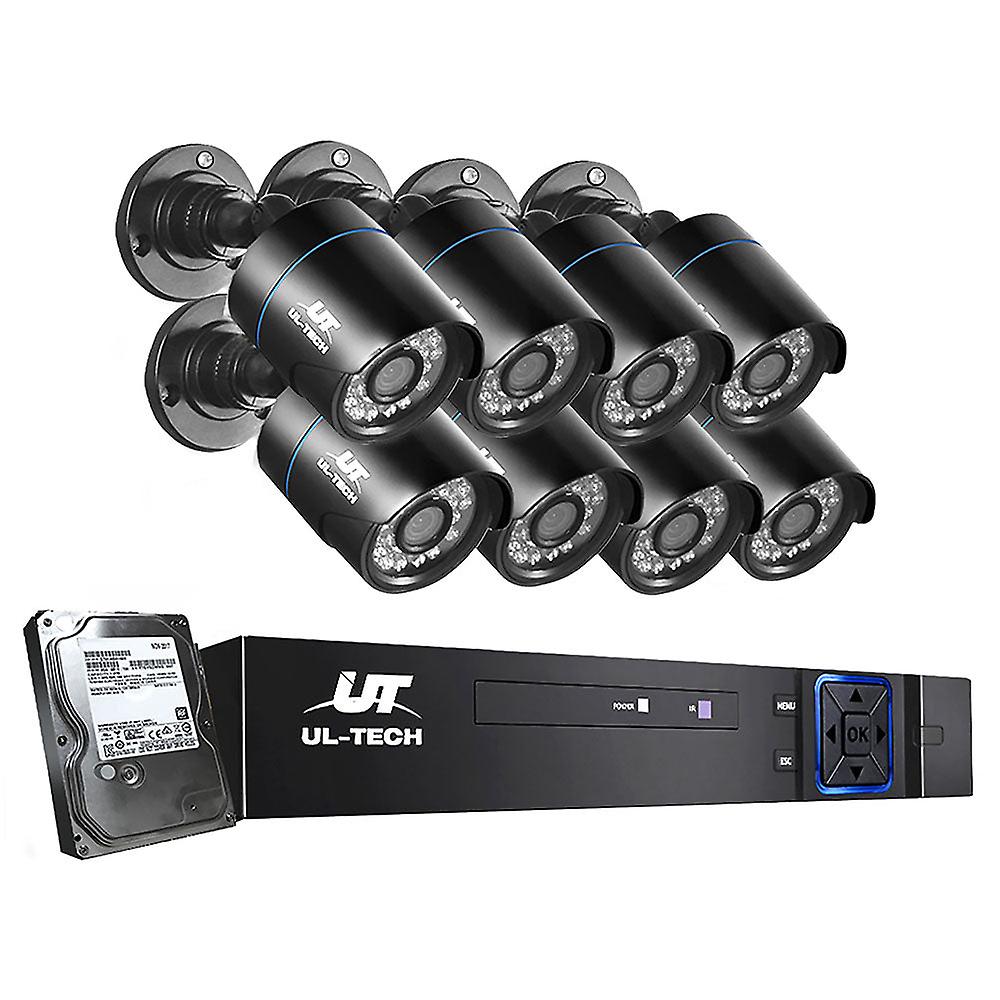 Ul Tech 1080P Channel Hdmi Cctv Security Camera With 1Tb Hard Drive Security Cameras