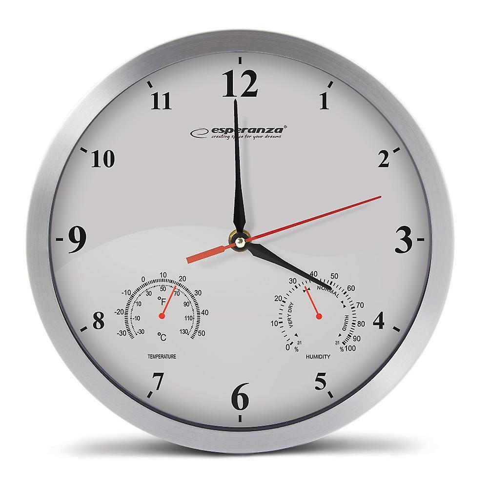 Esperanza Wall Clock Washington White
