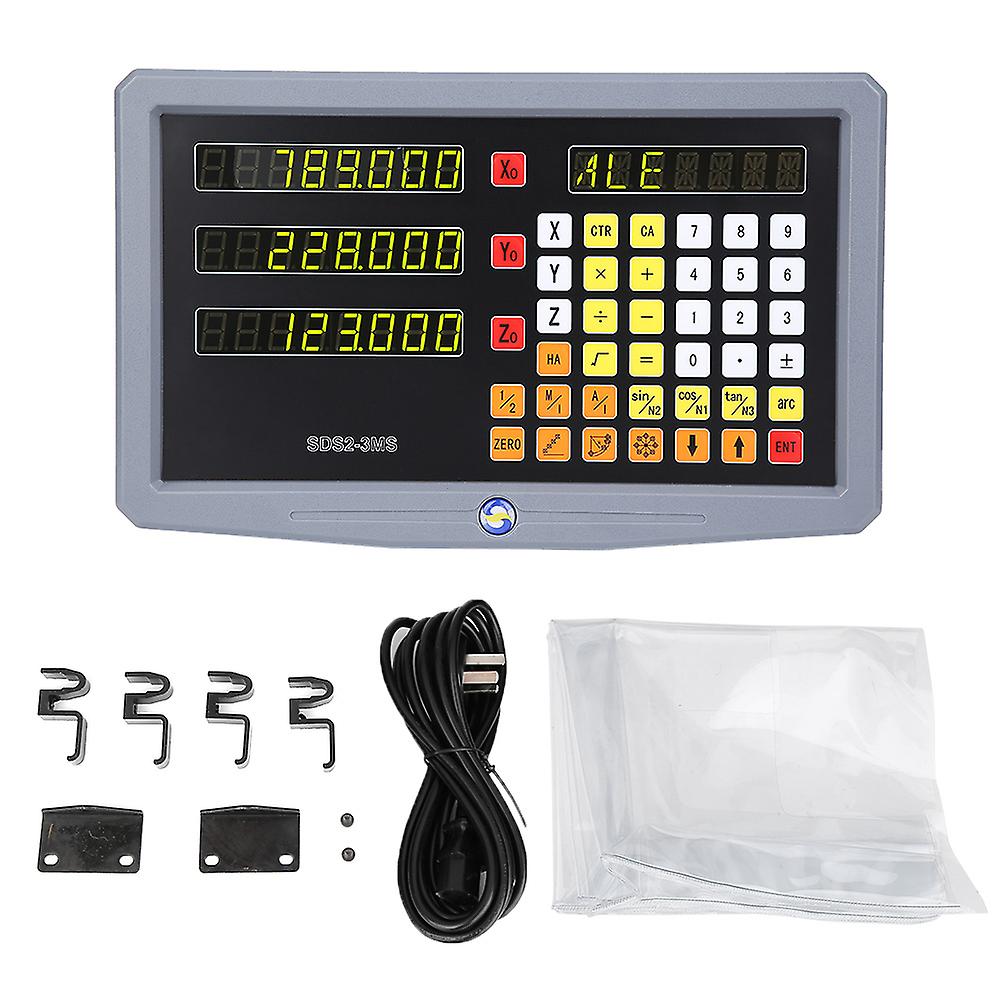 SDS2-3MS 3 Axis DRO Digital Readout for Lathe Milling Machine
