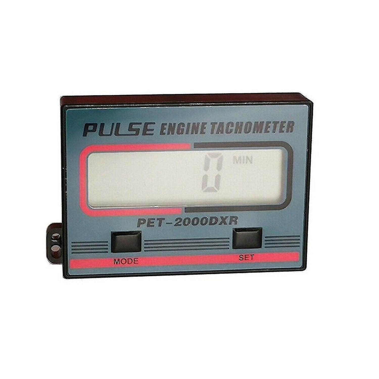 Induction Chainsaw Digital Tachometer Multi-function Tach Hour Meter New