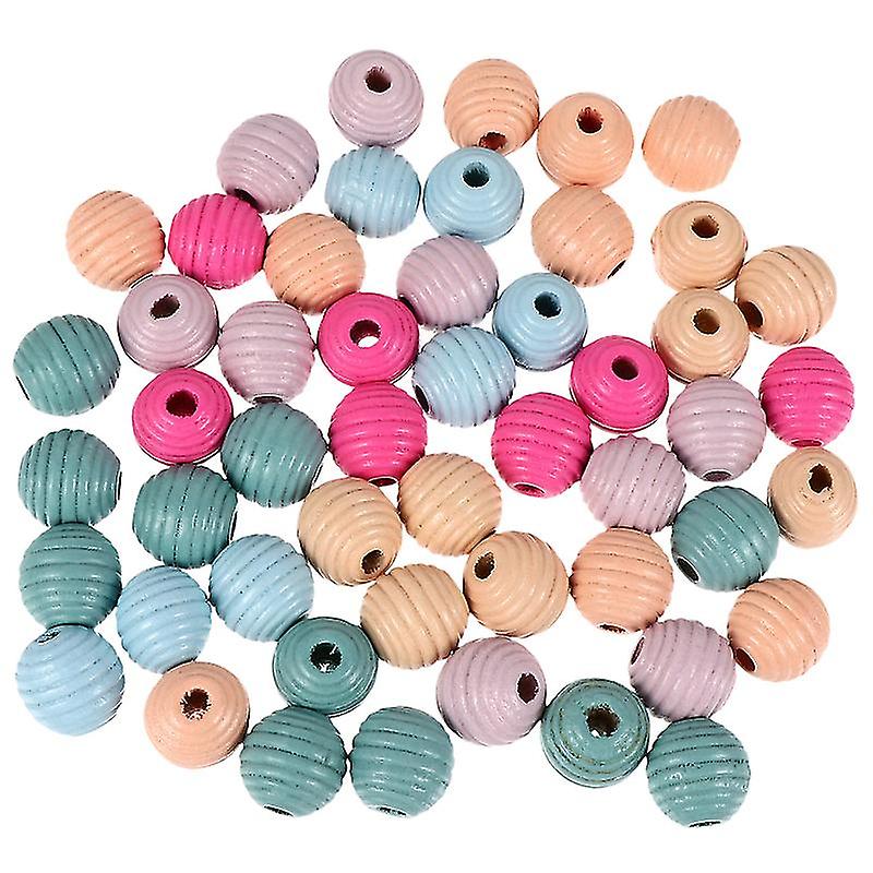 50pcs Wood Bead