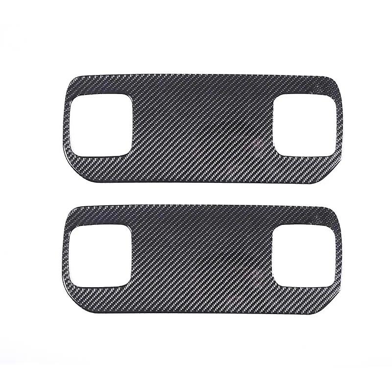 For Honda N-box Jf3 Jf4 2017 2018 2019 2020 2021 Soft Carbon Fiber Back Row Desk Panel Cover Trim Sticker Car Accessories
