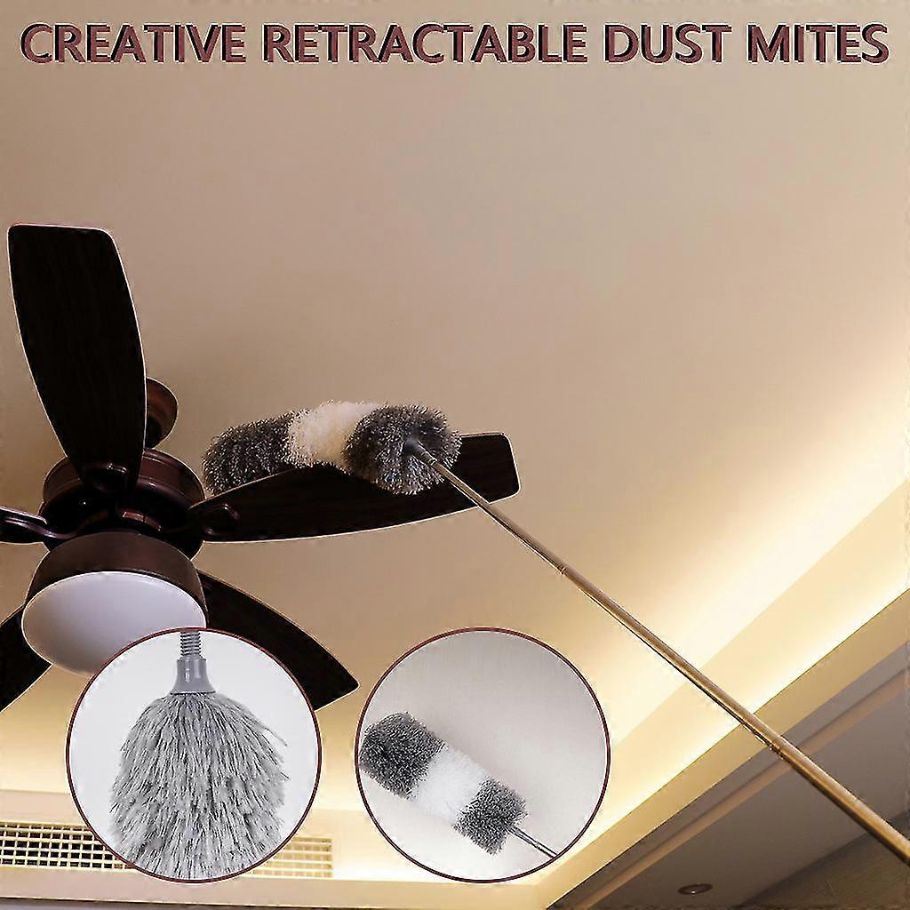Retractable Clean Brush Soft Duster Brush Dusting Brush Home Cleaning