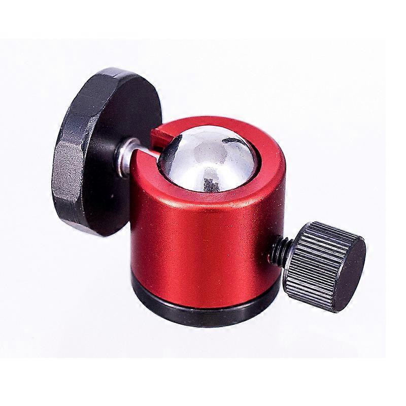 10pcs / lot מיני כדור ראש 1/4" הר לחצובה מצלמה כדורי אוניברסלי מיקרו יצוק צבע מתכת פלטפורמת ענן קטן