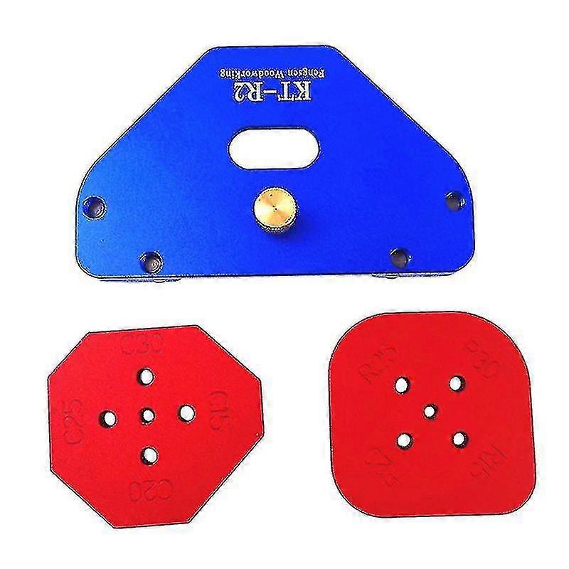 Trimming Engraving Machine Semi-round Corner Positioning Board Angle R Corner Arc Positioning Templates Woodworking Tools