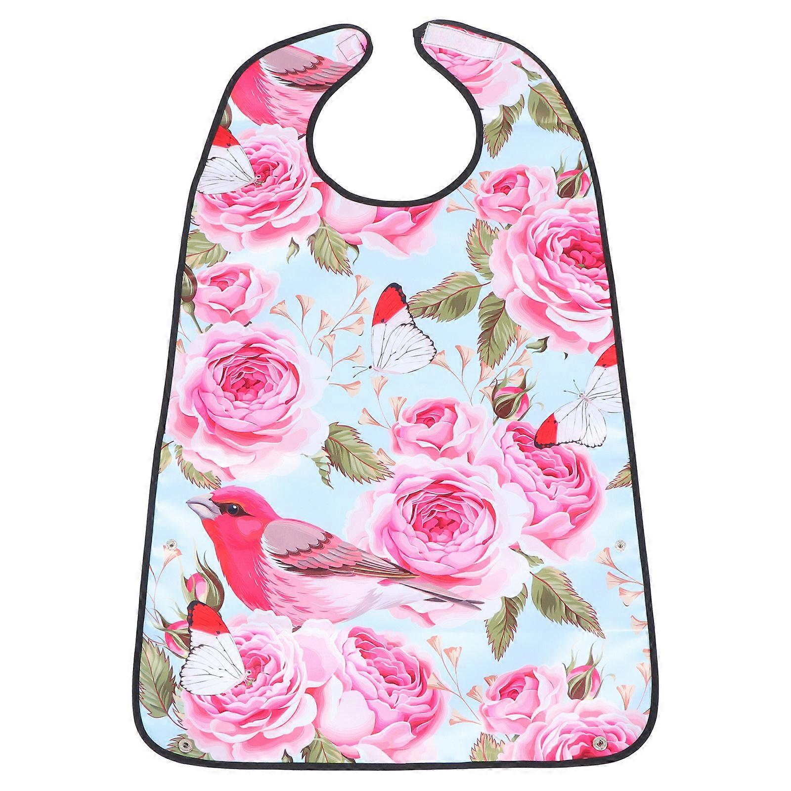 Waterproof Adults Bib The Elderly Eating Bib Clothing Protector Adults Mealtime Saliva Towel