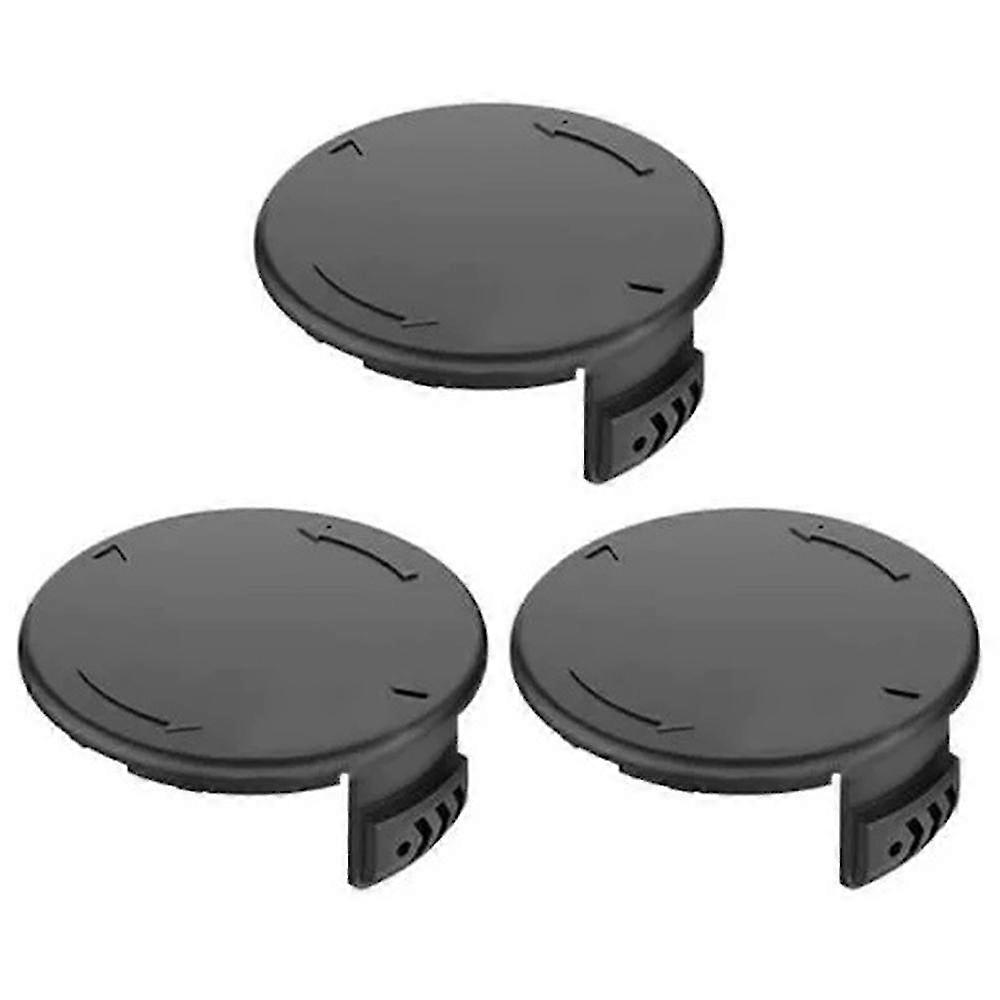 Set Of 3 ABS Plastic Spool Caps for Parkside Lawn Mower Replacement Part TLP-01-1