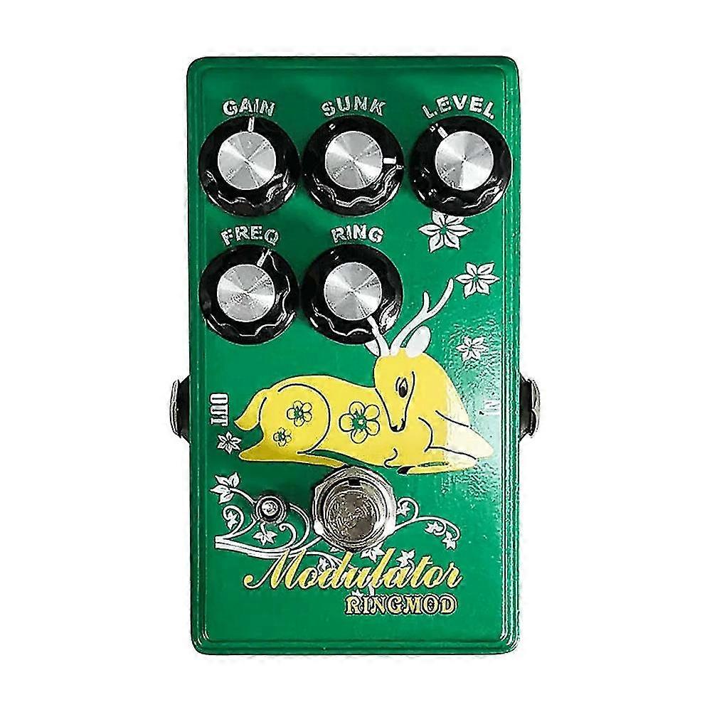 E-Gitarre Effekt Ringmod Multi Modulation Pedal Ring Modulator Effektpedal, Gitarren Pedal Zubehör