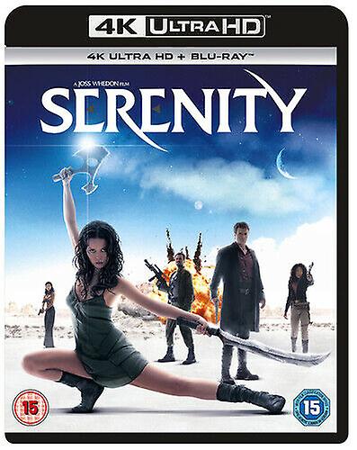 Serenity DVD (2017) Nathan Fillion Whedon (DIR) cert 15 2 discs NEW - Region 2