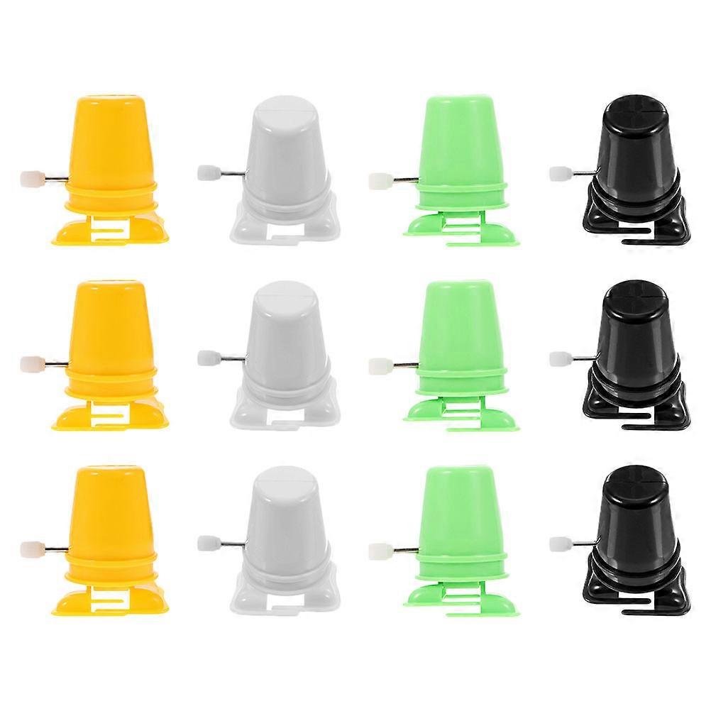 12pcs Legged Robots Replacement Movements Walking Clockwork Robots Toy Mechanism Movements