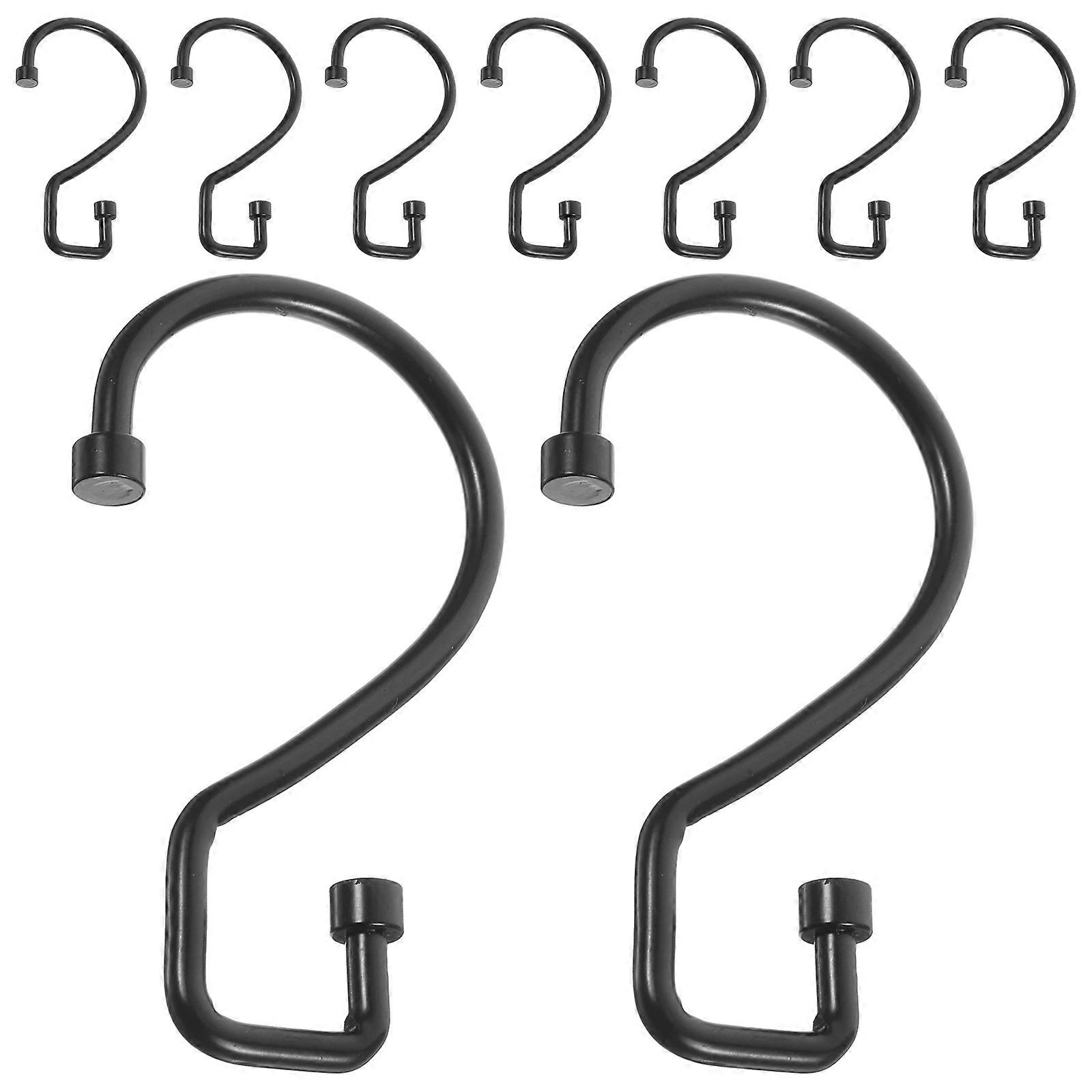 12pcs Curtain Holdback Curtain Hook Bathroom Shower Hook Drape Hook Fixing Hanger