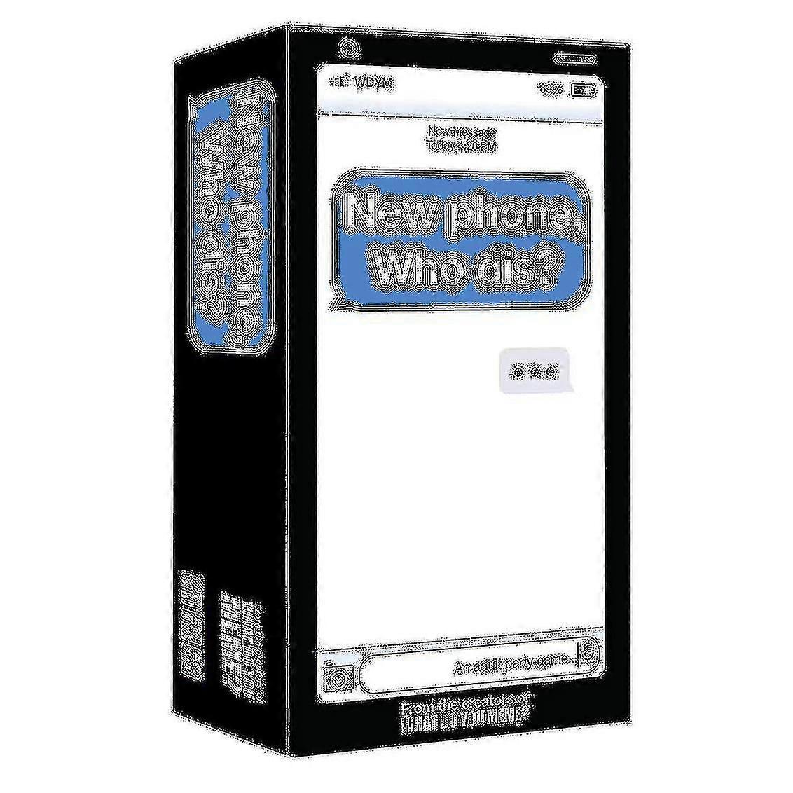 Nový telefon Kdo Dis? -párty herní karty