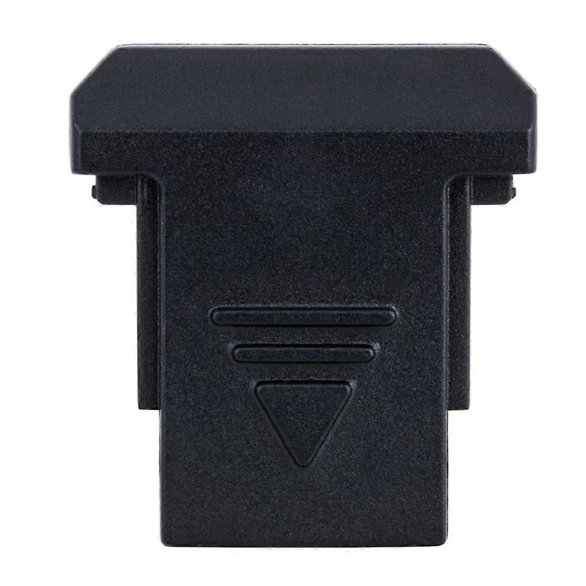 JJC キヤノン デジタル一眼レフ、パワーショット、ミラーレス カメラ用ホット シュー カバー ホット シュー カバー ホット シュー (ホット シュー付き) - ブラック [その他の互換性カメラについては説明を参照してください]