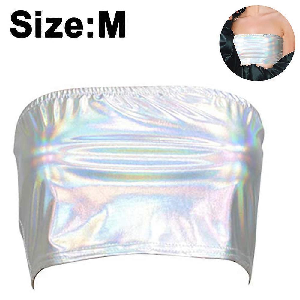 Traje de performance do top stage da feminina