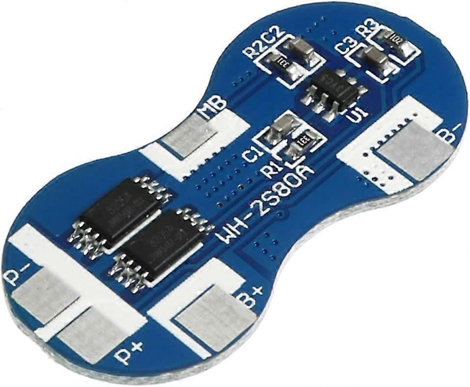 18650 Lithium Battery Protection Board Double String Protection Chip