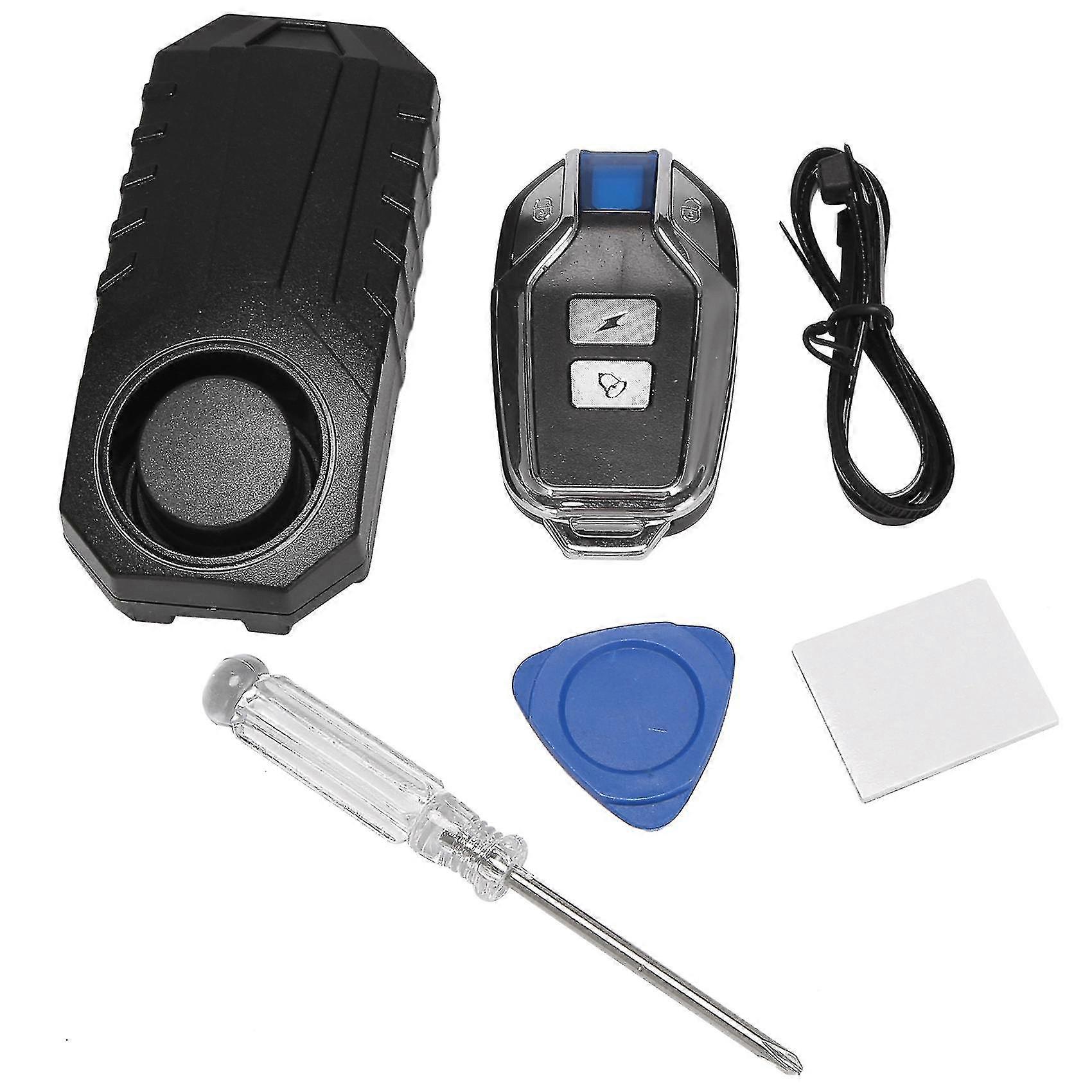 113db Super Loud Wireless Motorcycle Bicycle Alarm Security Anti-theft Alarm With Remote Control Wa