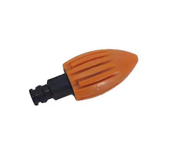 Water Hose Nozzle For Gutter Scouring,gutter Scouring Tool Pressure Nozzle Roof Cleaner Nozzle Gutter Cleaner Attachment(1pc, Orange)