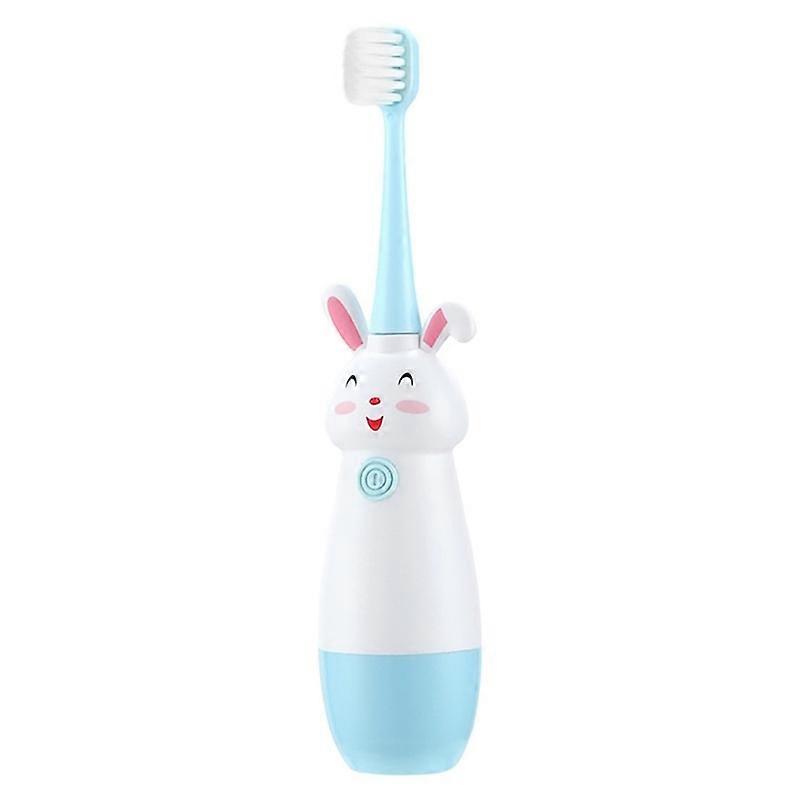 Children Electric Toothbrush Cartoon Pattern Kids With 3 Soft Replacement Head Care For Teeth And Gums