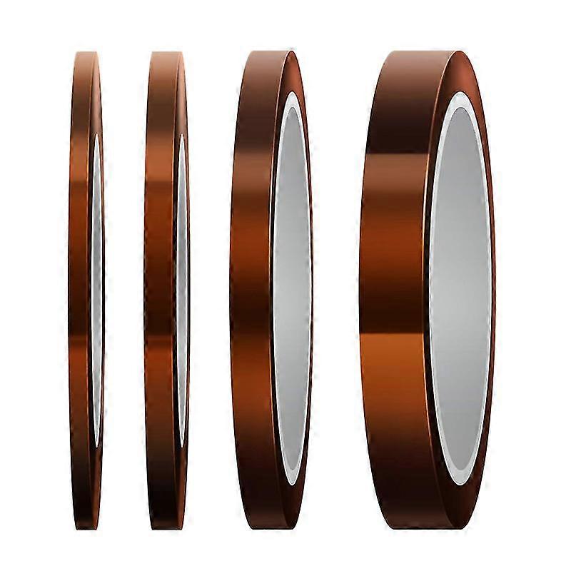 4 Pcs Heat Resistant Tape High Temp Tape Sublimation Tapethermal Tape For Sublimating Print Heat Tr