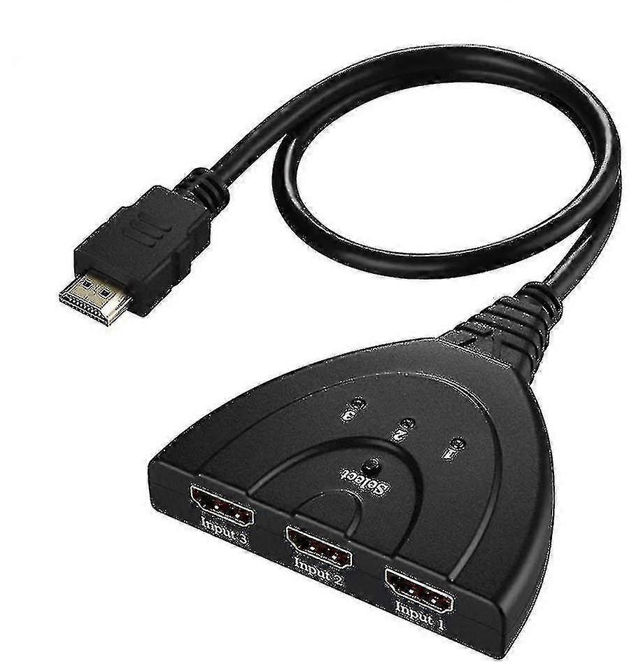 Hdmi Switch Hdmi Pigtail Switch Splitter 3 In 1 Out