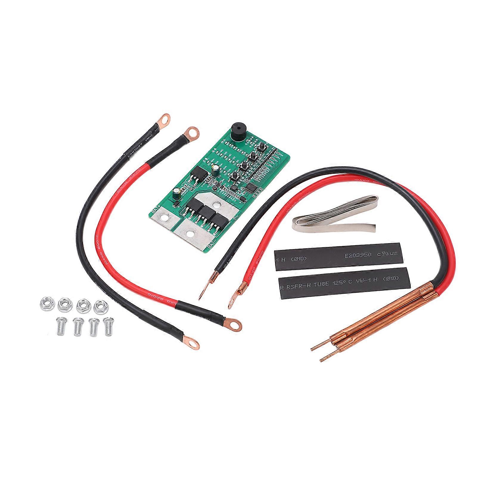 Intelligent Spot Welder Control Board 6 Gear Adjustable Battery Welding Controller Module 6.5?16V