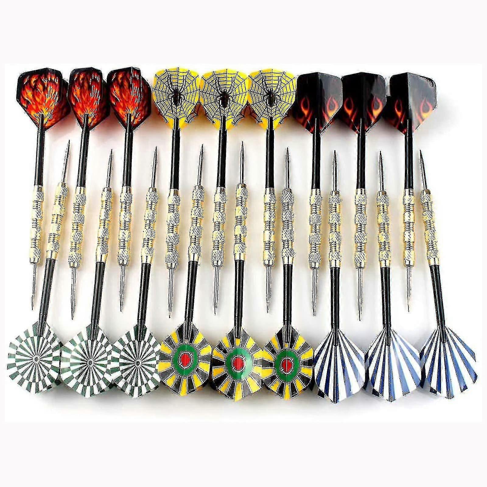 18 Pack Stainless Steel Darts With Steel Tip