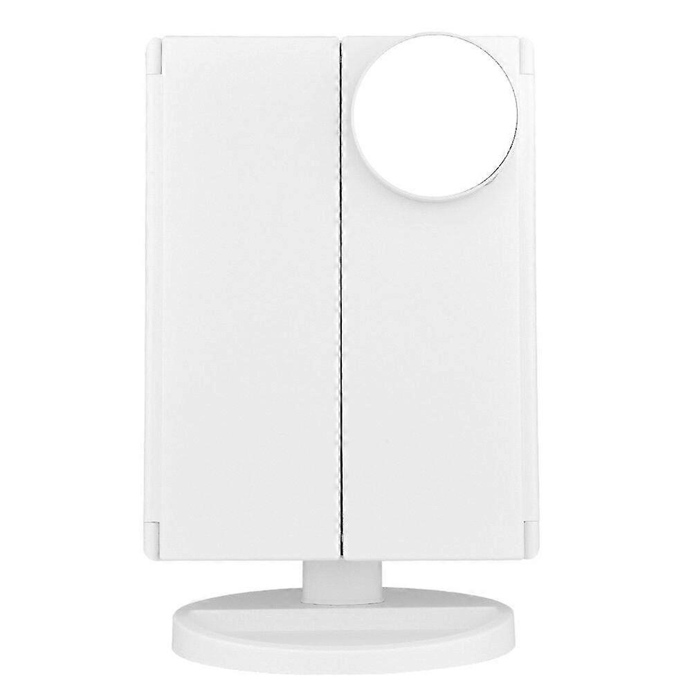 22 Light makeup led touch screen mirror makeup 1x/2x/3x/10x magnifying mirrors 3 folding adjustable mirror 3 colors