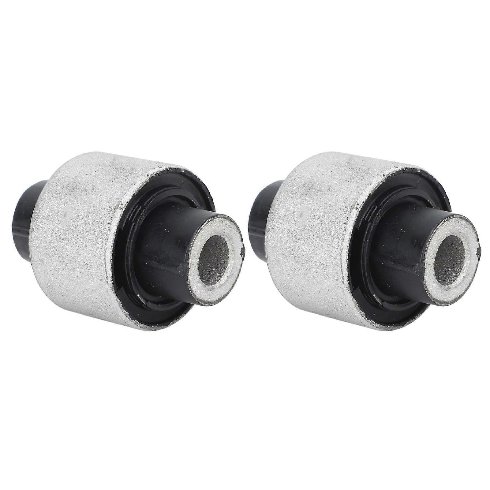 2 Pcs Rear Axle Control Arm Trailing Bushing 1K0505171C Metal Rubber Replacement for OCTAVIA SUPERB