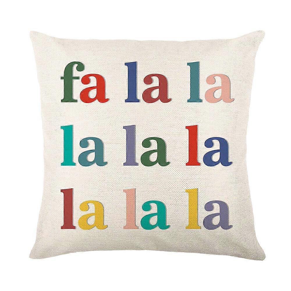 クリスマス枕カバー農家の装飾ファララスロークッションケースデザイン328jpjcjh