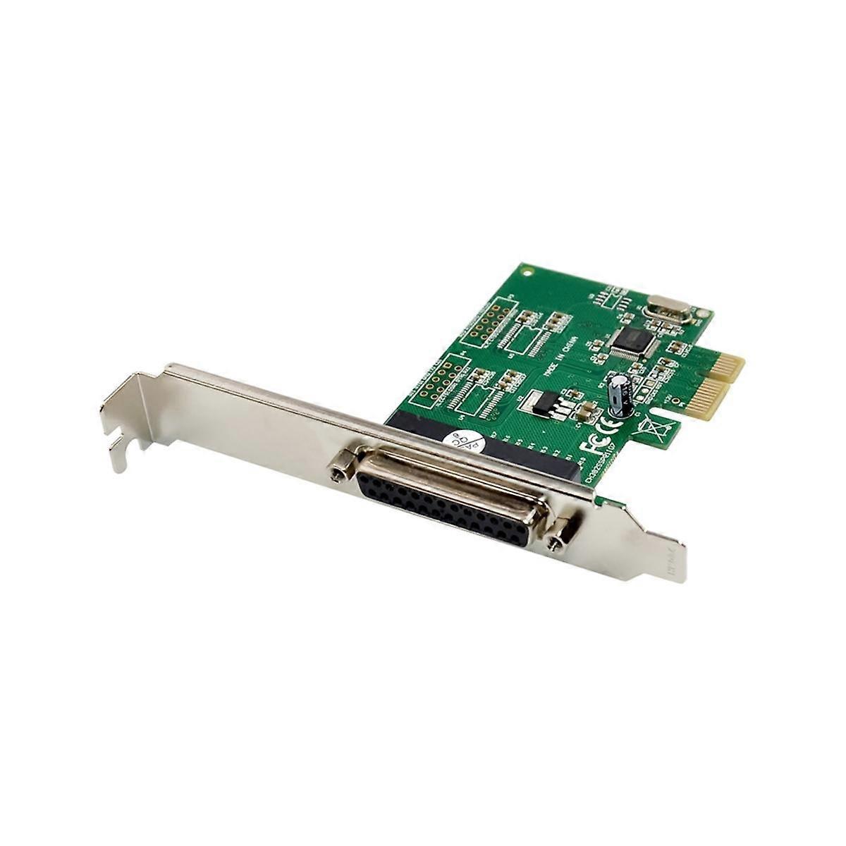 Controller Card ST38 PCIe X1 CH382L DB-25 Pin Industrial for Print Terminal Multi-Function Convenie