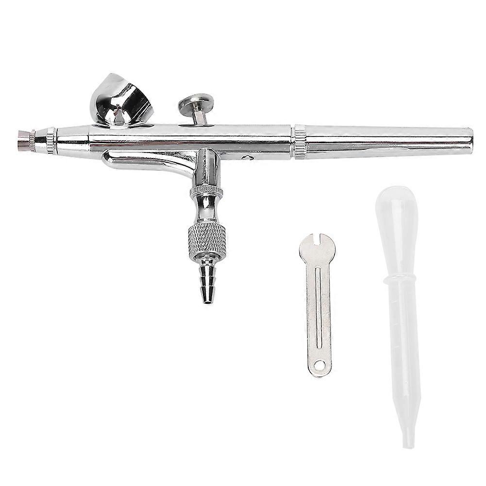 Airbrush Set Dual‑Action Multi‑Purpose Paint Spray Gun Kit Diameter 0.3mm 2cc TD‑137