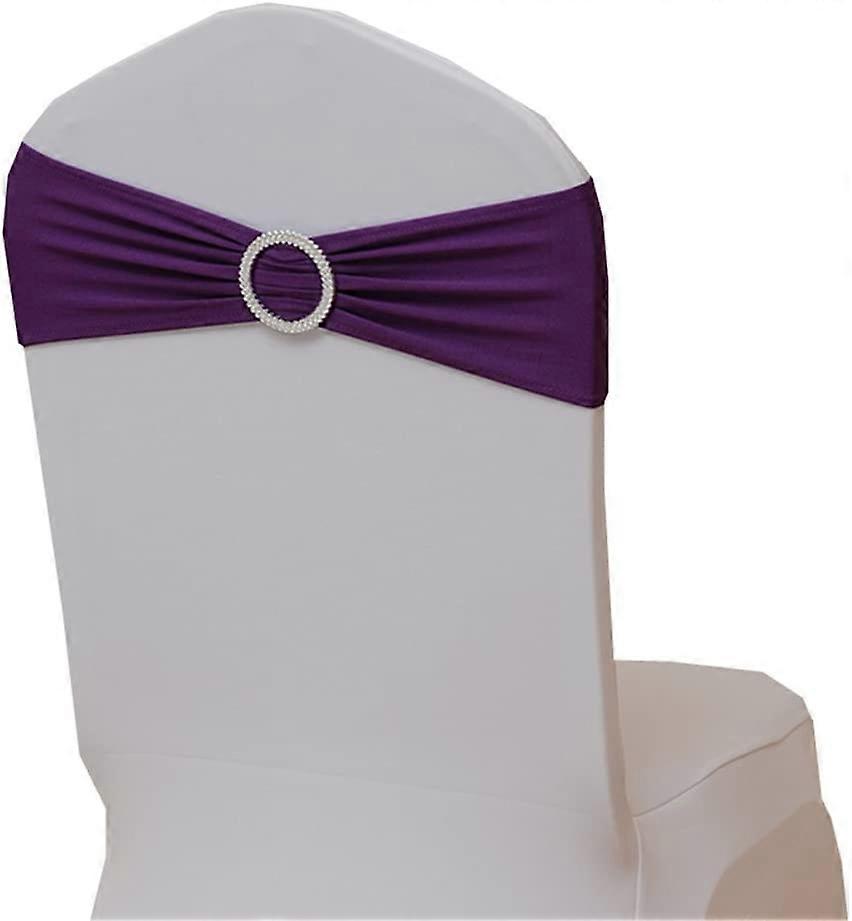 20Pcs καρέκλα Sashes τόξα Spandex διακοσμητική καρέκλα γάμου τόξα κομψές ελαστικές καρέκλες κόμμα