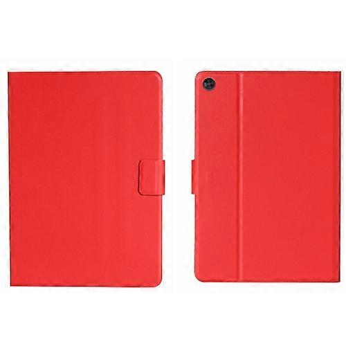 For Samsung Galaxy Tab A9 Pure Color PU Tablet Case with Sleep / Wake-up Function