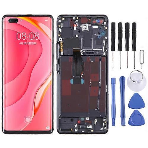 Replacement Screen Display and Digitizer Full Assembly with Frame for Huawei Nova 7 Pro 5G